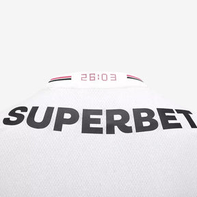 Camisa São Paulo Feminina São Paulo I 2025/26 - Branco